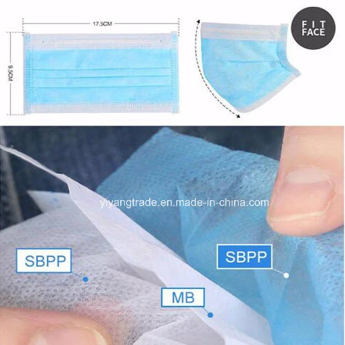 Medical Mouth Surgical Face Mask for Health and Surgery