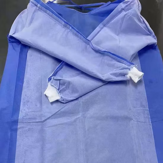 Best Price Non-Woven Fabric Disposable Level 1/2/3/4 Isolation Gown