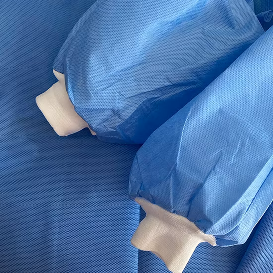 Best Price Non-Woven Fabric Disposable Level 1/2/3/4 Isolation Gown